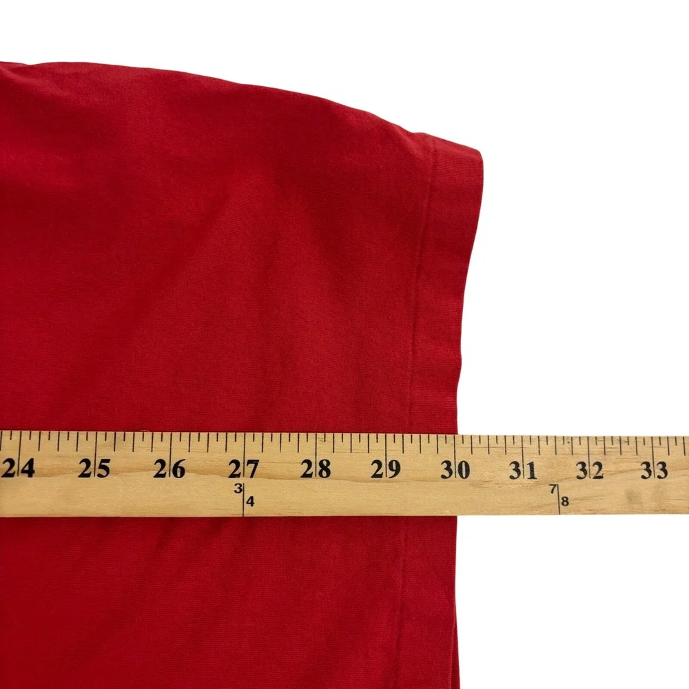 Polo Ralph Lauren Polo Shirt Mens XL Red Chest Pocket Short Sleeve Preppy